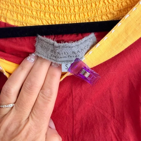 Vintage Double D Ranchwear Embroidered Skirt SzS - Picture 5 of 6